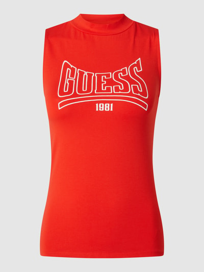 Guess Top mit Stehkragen  Rot 1