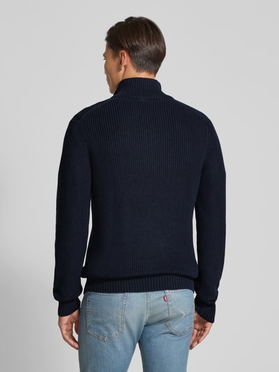 MCNEAL Strickpullover mit Troyer-Kragen Marine 5