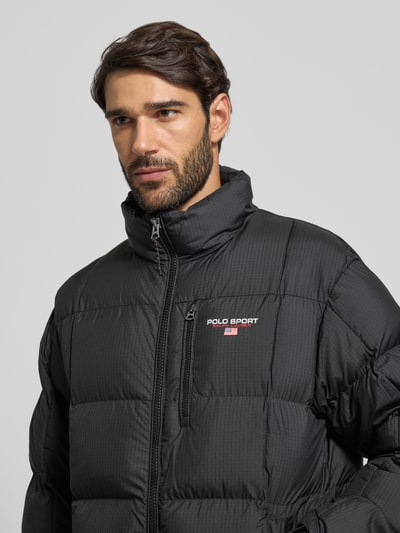 Polo Ralph Lauren Steppjacke mit Label-Stitching Black 3