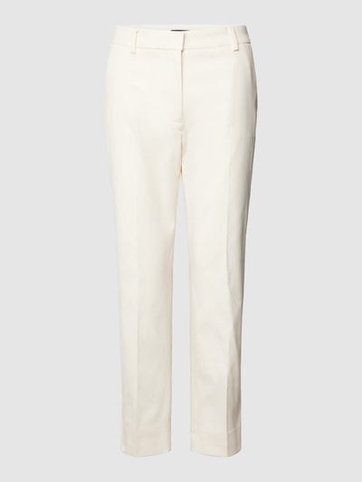 Weekend Max Mara Stoffen broek met persplooien, model 'VITE' Ecru - 2