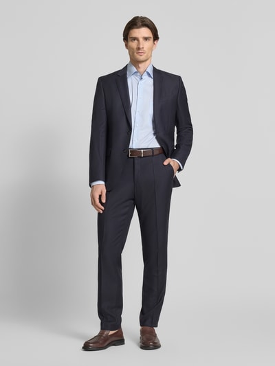 ETERNA Comfort Fit Businesshemd mit Knopfleiste Bleu 1