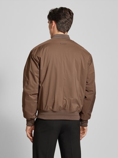 CK Calvin Klein Bomberjacke mit Reißverschlusstaschen Modell 'SPORT HERO BOMBER' Beige 5