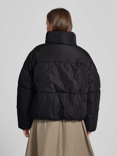 Jake*s Casual Jacke mit Stehkragen und Reißverschlusstaschen Black 5