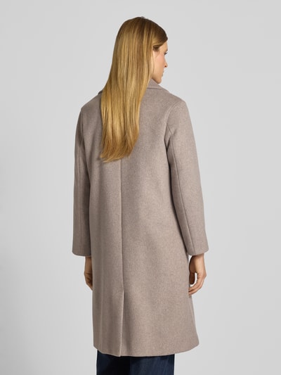 s.Oliver RED LABEL Relaxed Fit Mantel mit Woll-Anteil Taupe Melange 5