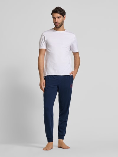 HUGO Sweatpants mit elastischem Bund Marine 1