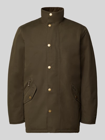 Barbour Regular Fit Funktionsjacke mit Stehkragen Oliv 1