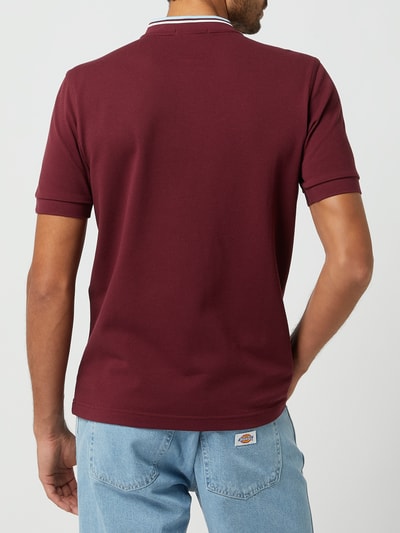 Fred perry discount polo bordeaux rood