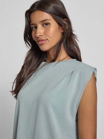 Jake*s Collection Tanktop met ronde hals IJsblauw - 3