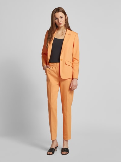 comma Blazer met knoopsluiting Oranje - 1