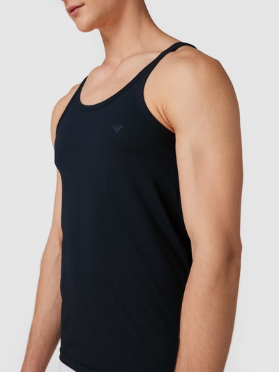 Emporio Armani Tanktop aus Baumwolle im 2er-Pack Marine 3