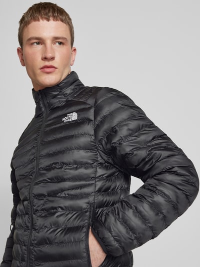 The North Face Gewatteerd jack met opstaande kraag, model 'HUILA' Metallic zwart - 3