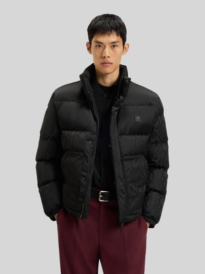 HUGO Regular fit gewatteerd jack met opstaande kraag, model 'BALTO' Zwart - 5