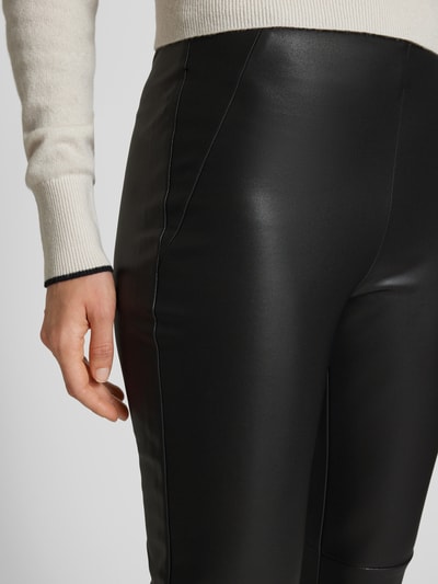 Christian Berg Woman Leggings in Leder-Optik Black 3