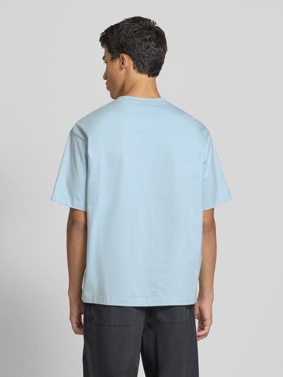 Calvin Klein Jeans T-shirt z wyhaftowanym logo Jasnoniebieski 5