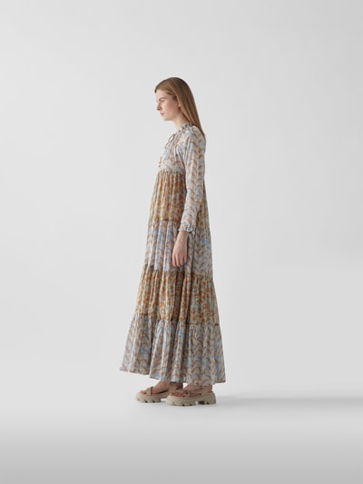 Yvonne S Maxikleid im Boho-Stil Hellblau 4