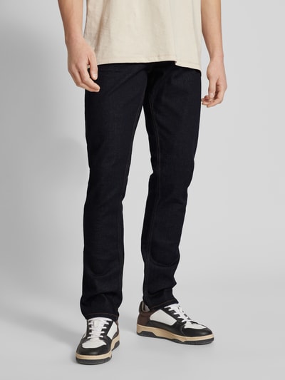 Tommy Jeans Slim fit jeans in 5-pocketmodel, model 'SCANTON' Donkerblauw - 4