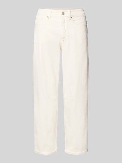 OPUS PANTS Dżinsy o skrójonym kroju model 'Melly' Biały 2
