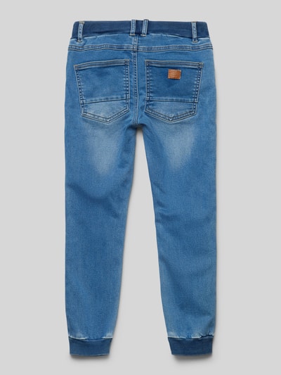 Name It Baggy Fit Jeans mit elastischen Abschlüssen Modell 'BEN' Blau 3