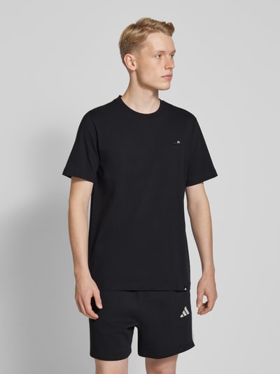 ADIDAS SPORTSWEAR T-shirt met labelstitching Zwart - 4