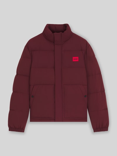 HUGO Regular Fit Steppjacke mit Stehkragen Modell 'BALTO2541' Bordeaux 2