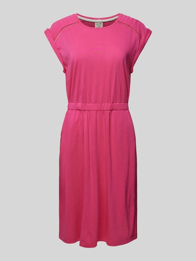 Ragwear Kleid mit Rundhalsausschnitt Modell 'Fimala' Pink 2