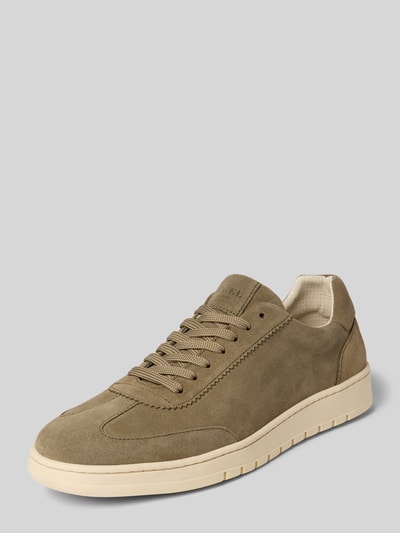 DIGEL Sneaker mit Label-Detail Oliv 1