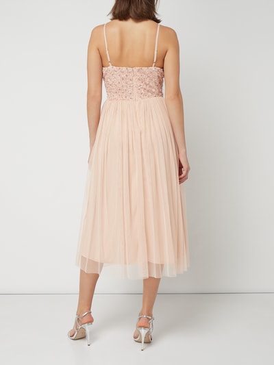 CWOAPO Langes Ballkleid Mit Spaghettiträgern & Tüll – Spitzenapplikationen, Mit Taschen, Für Hochzeit, Ball & Festliche Anlässe (maßgeschneidert Möglich)