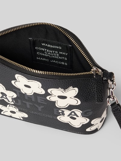 Marc Jacobs Kosmetiktasche aus echtem Rindsleder Black 4