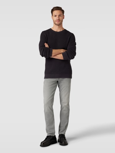 Christian Berg Men Regular Fit Jeans im 5-Pocket-Design Hellgrau 1