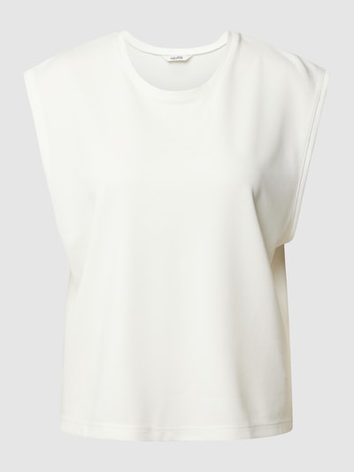 mbyM Top in mouwloos design, model 'Pascha' Offwhite - 2