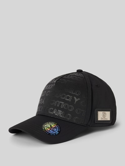 CARLO COLUCCI Basecap mit Label-Detail Black 1