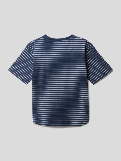 Marc O'Polo T-Shirt aus Baumwolle im Streifenmuster Marineblau 3