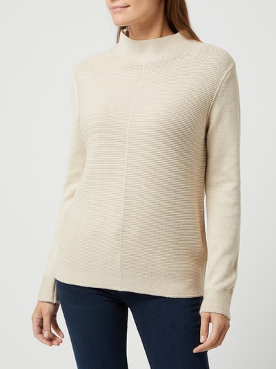 Tom Tailor Pullover aus Baumwolle  Sand 4