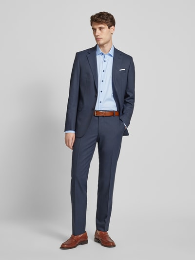 OLYMP Level Five Slim Fit Business-Hemd mit Knopfleiste Bleu 1