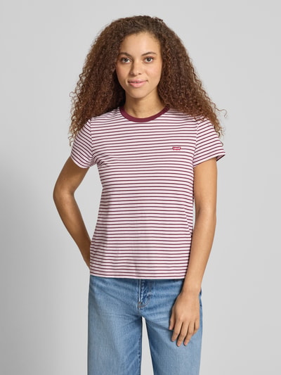 Levi's® Regular Fit T-Shirt aus reiner Baumwolle Rosa 4