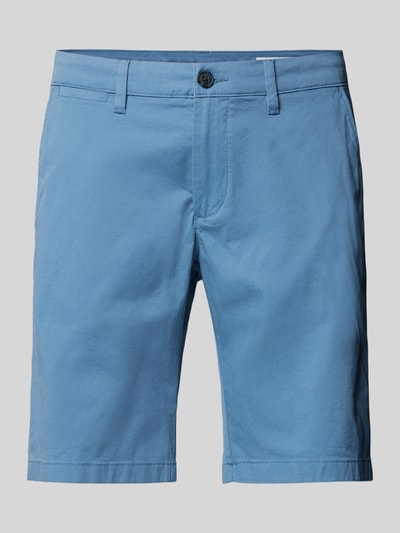 s.Oliver RED LABEL Bermudas in unifarbenem Design Rauchblau 2