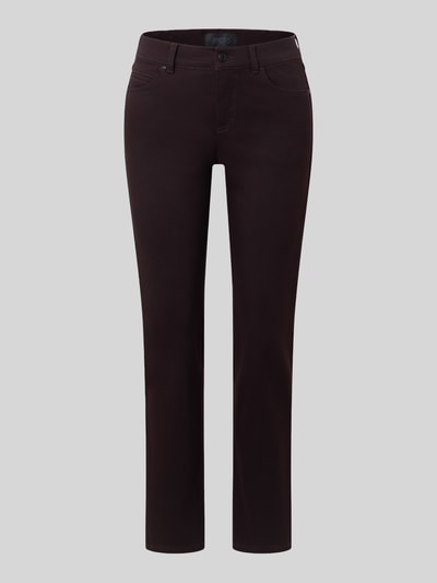 ANGELS Slim Fit jeans van katoenmix model 'CICI' Bordeaux - 2