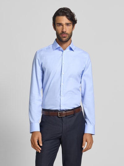 SEIDENSTICKER Regular Fit Business-Hemd mit Kentkragen Modell 'New' Bleu 4