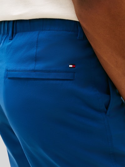 Tommy Hilfiger Regular Fit Chinoshorts mit Label Stitching Dunkelblau 3