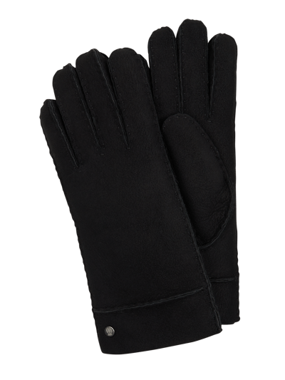 Roeckl Handschuhe aus Lammshearling Black 1