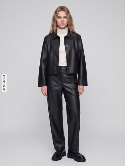 Marc O'Polo DENIM Regular Fit Langarmshirt aus Baumwoll-Mix  Offwhite 1