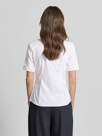 Christian Berg Woman Selection Slim Fit Bluse mit Knopfleiste Weiss 5