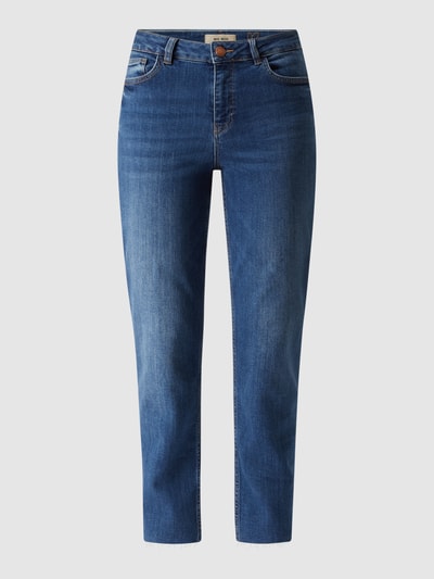 MOS MOSH Straight fit jeans met stretch, model 'Naomi'  Bleu - 2