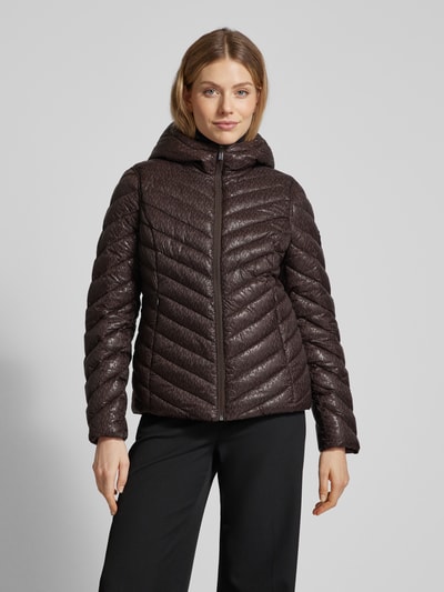 MICHAEL Michael Kors Steppjacke mit Kapuze Schoko 4