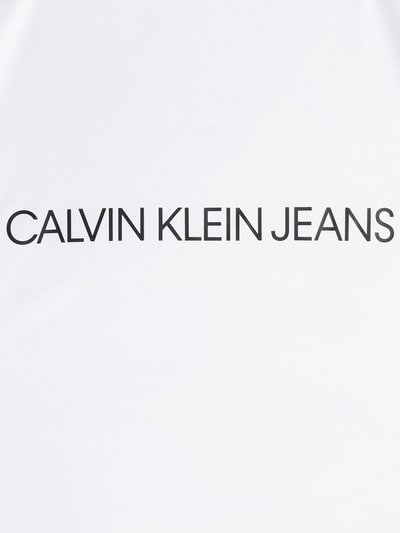 CK Jeans Plus T-shirt PLUS SIZE z bawełny  Biały 3
