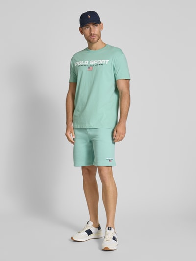 Polo Sport Shorts mit Label-Stitching Mint 1