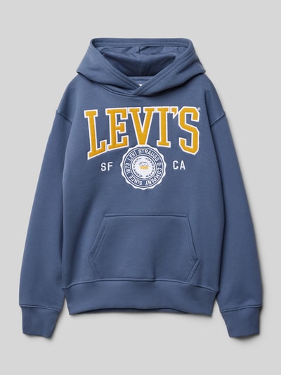 Levi’s® Kids Hoodie mit Kapuze Rauchblau 1