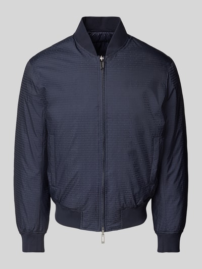 Emporio Armani Bomberjacke mit Stehkragen Marine 2