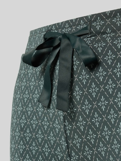 Schiesser Pyjamabroek met elastische band Mintgroen - 2