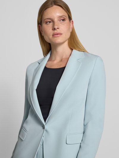 BOSS Orange Regular Fit Longblazer mit 1-Knopf-Verschluss Modell 'C_JABLA3' Hellblau 3